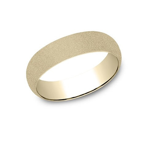 Classic Dome Sand Blast Band