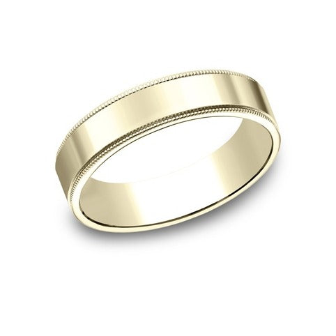 Flat Milgrain Band