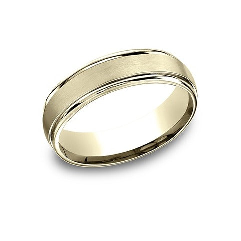 High Polish Edge Band with Satin Center