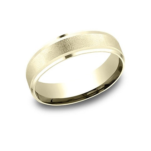 Drop Bevel Band with Wired Center