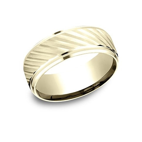Drop Bevel Diagonal Cuts Band
