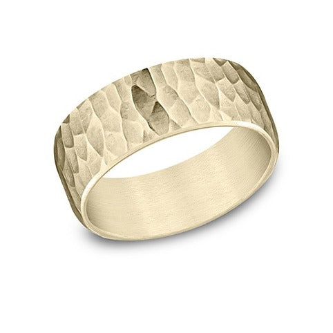 Euro Dome Hammered Band
