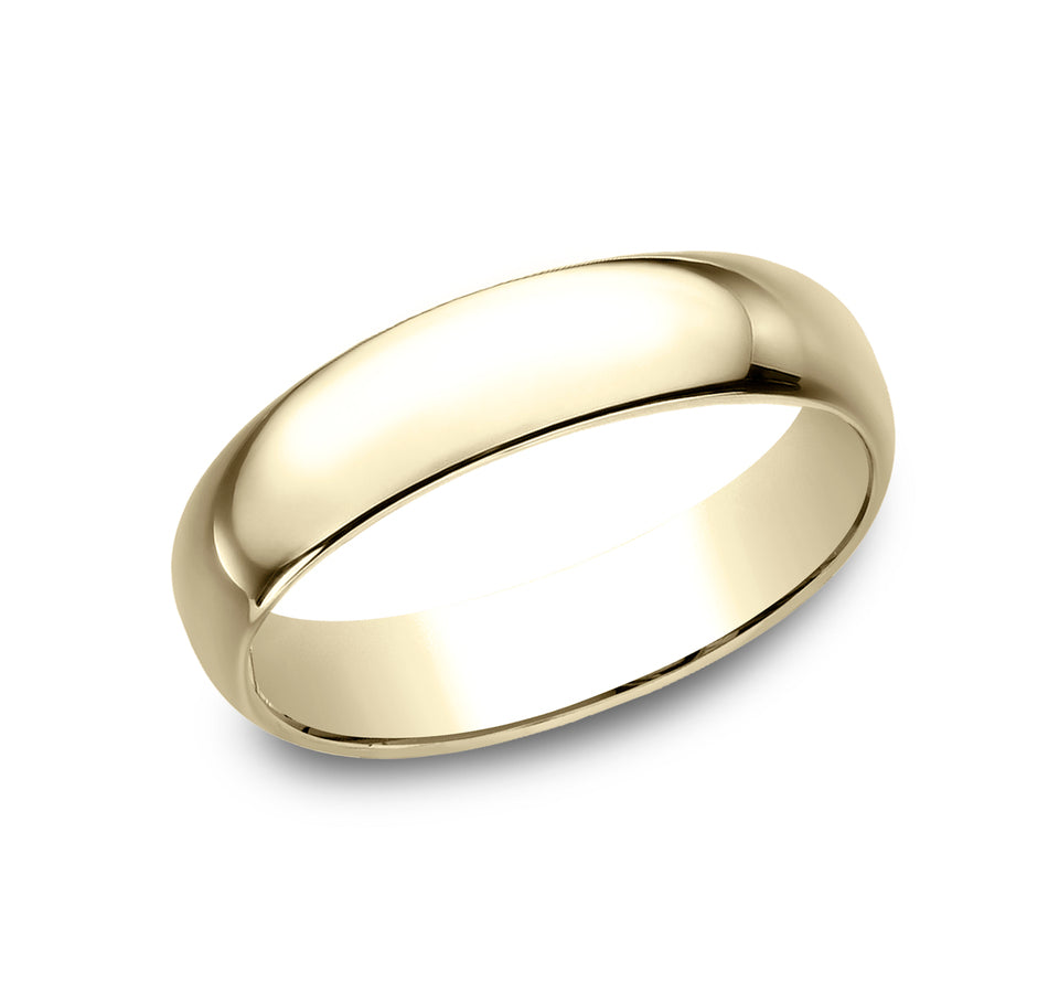 Traditional Oval Plain Band
