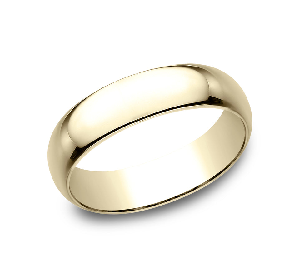 Traditional Oval Plain Band