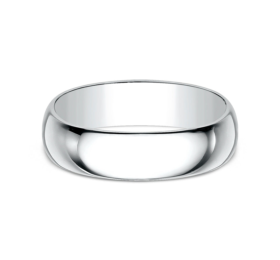 Traditional Oval Plain Band