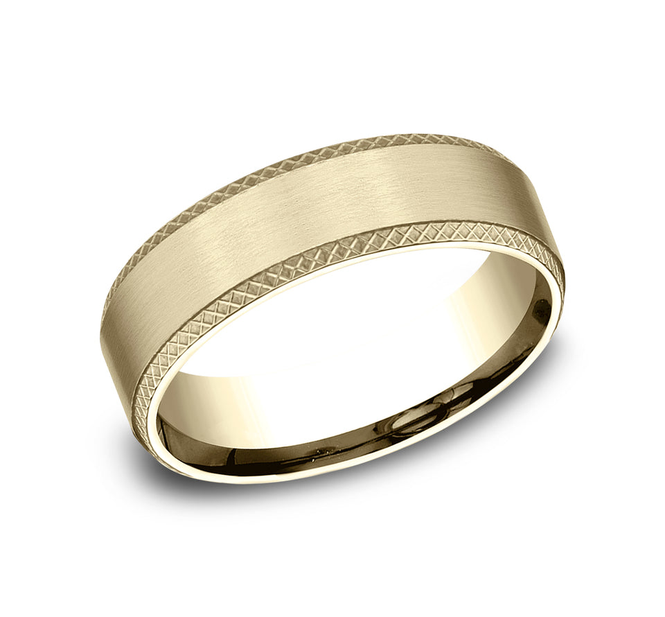 X Edge Band with Satin Center
