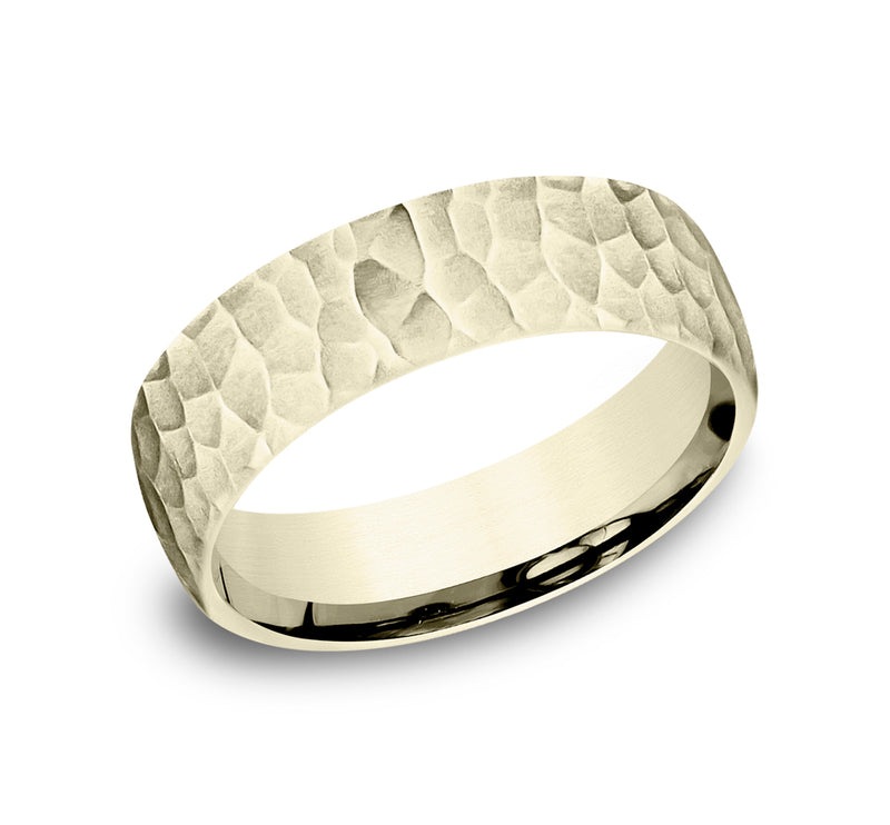 Euro Dome Hammered Band