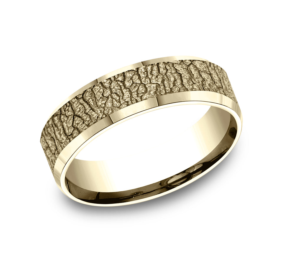 Slight Bevel BP Large Bark Band