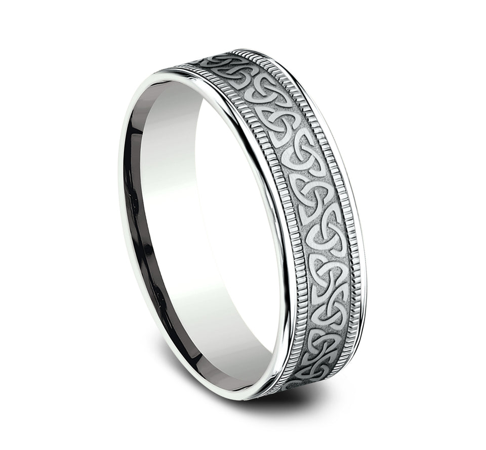 Thin Edge Love Knot Tri Band
