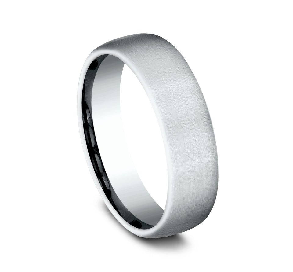 Light Comfort Fit Satin Finish Band
