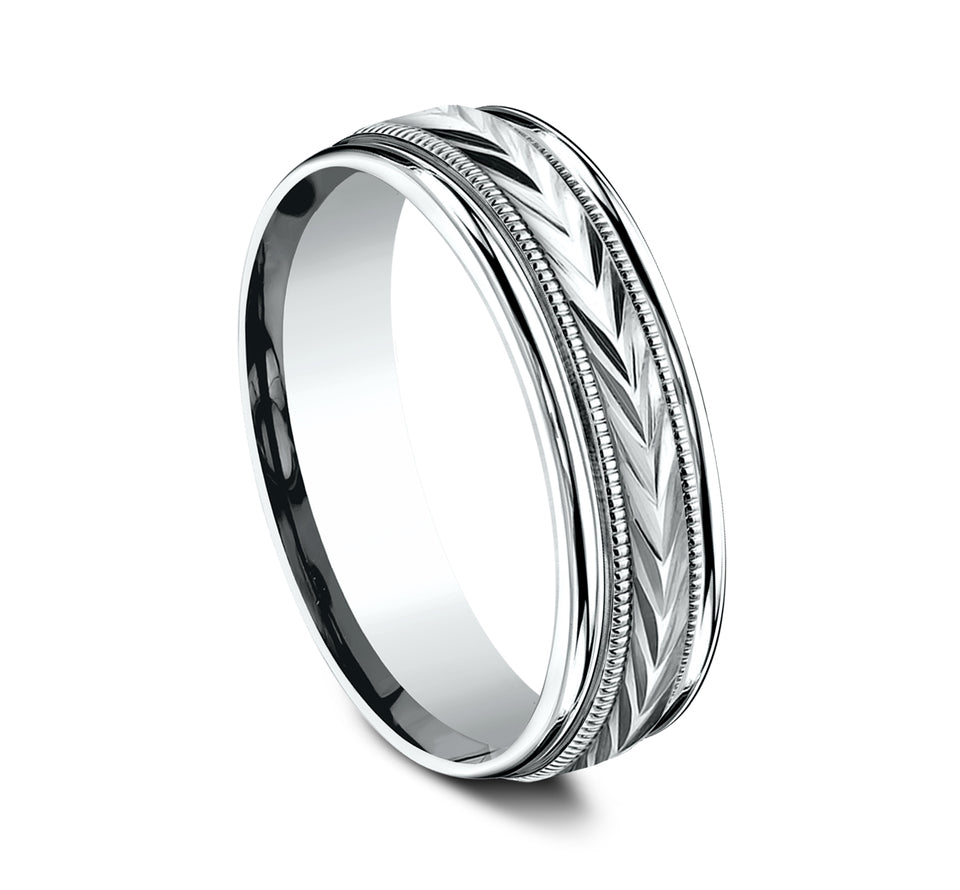 Light Comfort Fit Round Edge Band