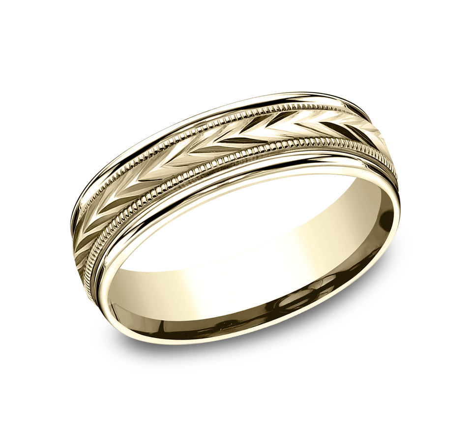 Light Comfort Fit Round Edge Band