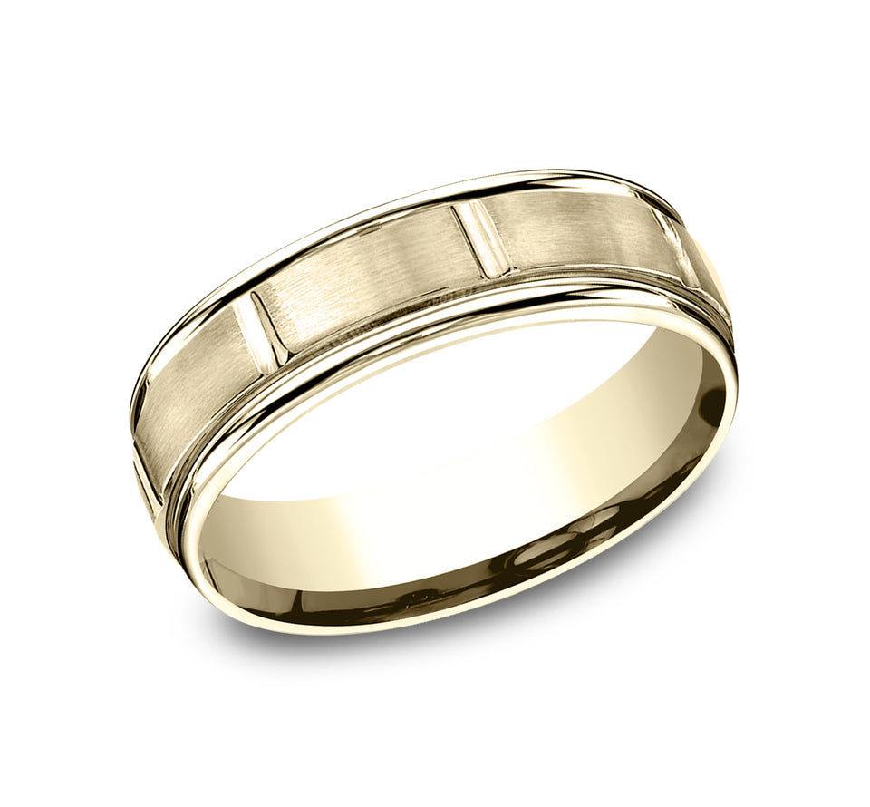Light Comfort Fit Round Edge Band