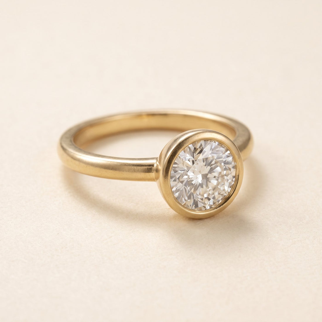 Bezel Engagement Setting, Made to Order