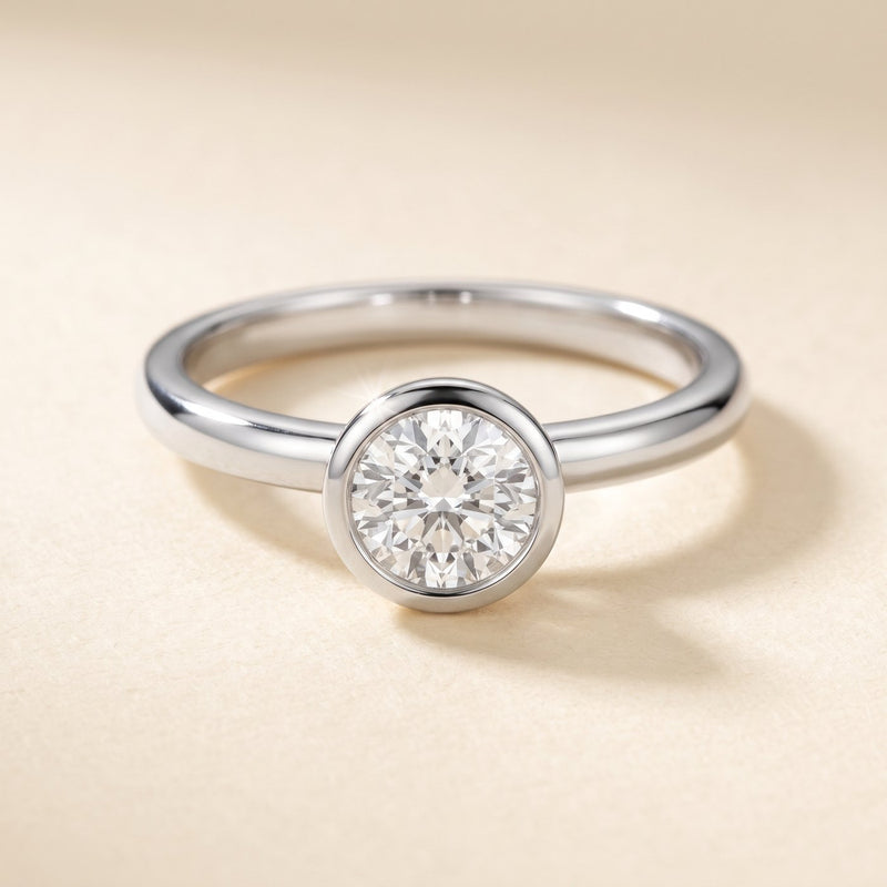 Bezel Engagement Setting, Made to Order