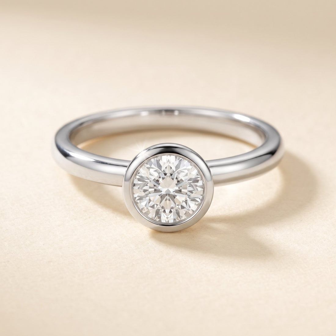 Bezel Engagement Setting, Made to Order
