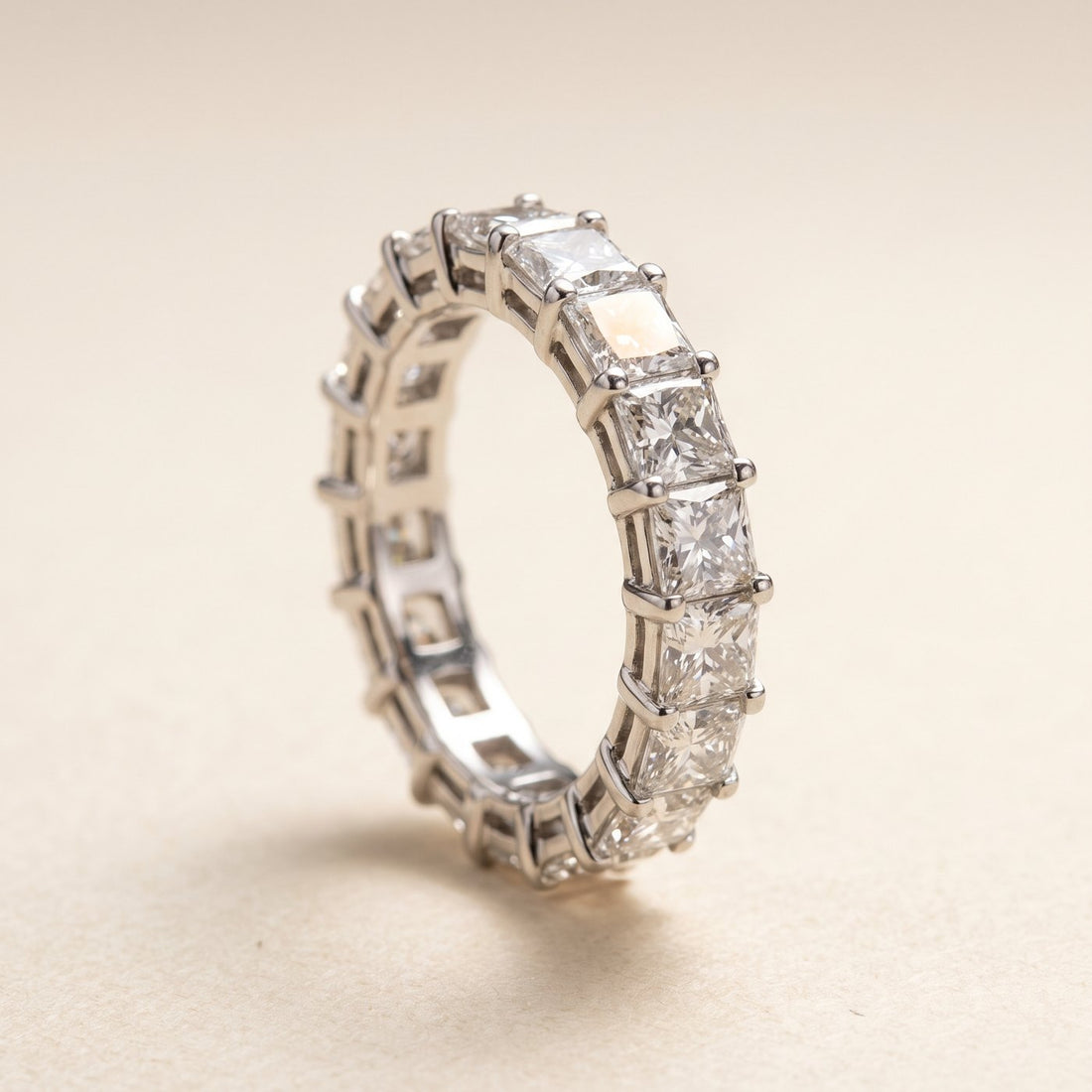 Princess Diamond Eternity Band