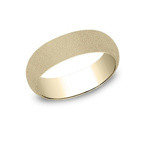 Classic Dome Sand Blast Band