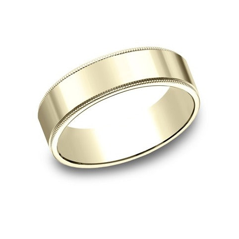 Flat Milgrain Band