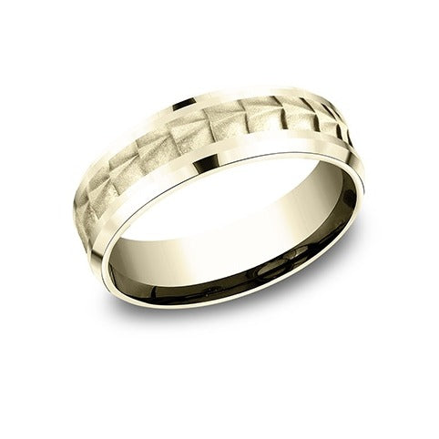 Drop Bevel Crocodile Band