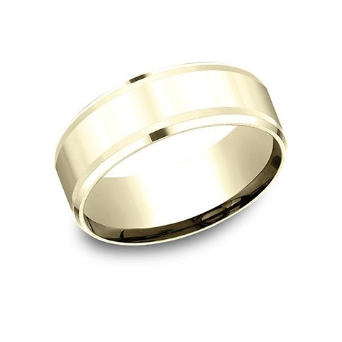 Drop Bevel All High Polish Band