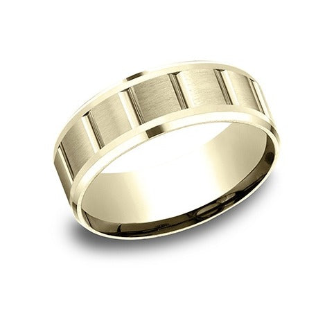 Drop Bevel Band with Gear Center