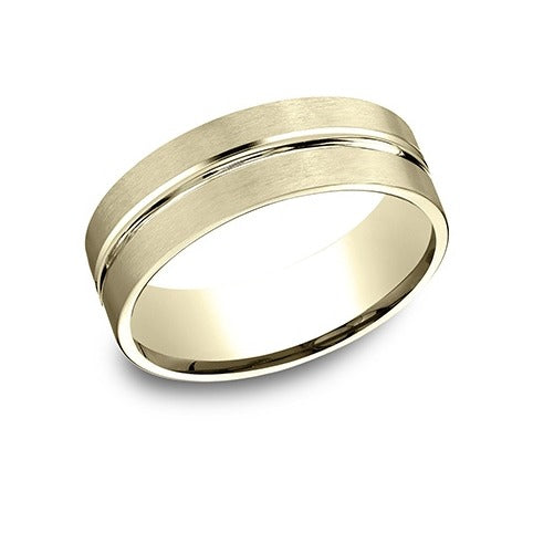 Satin Band with Center Cut