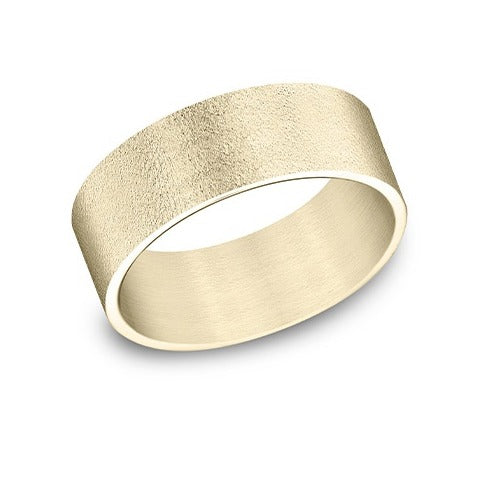 Flat Comfort Fit Wire Brush Band