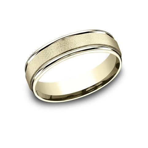 High Polish RE Band with Wired Center