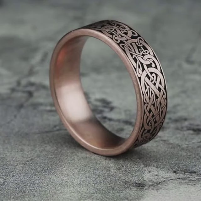 Flat Viking Knot Band, video