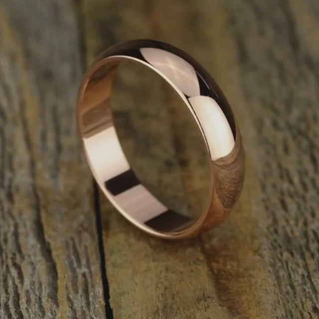 Traditional Oval Plain Band, video