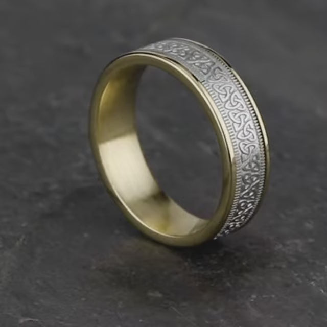 Thin Edge Love Knot Tri Band, video