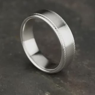 X Edge Band with Satin Center, video