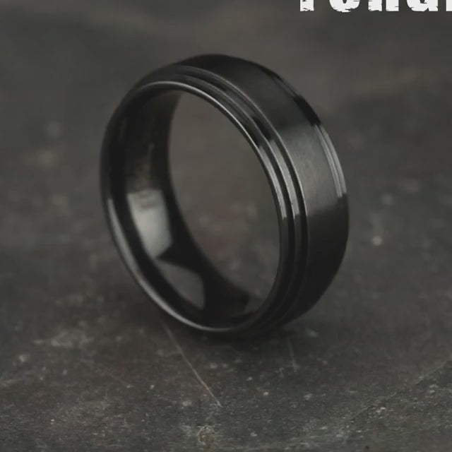2Step Edge Band with Satin Center, video