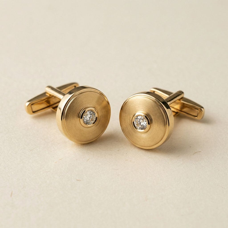 Diamond Cufflinks