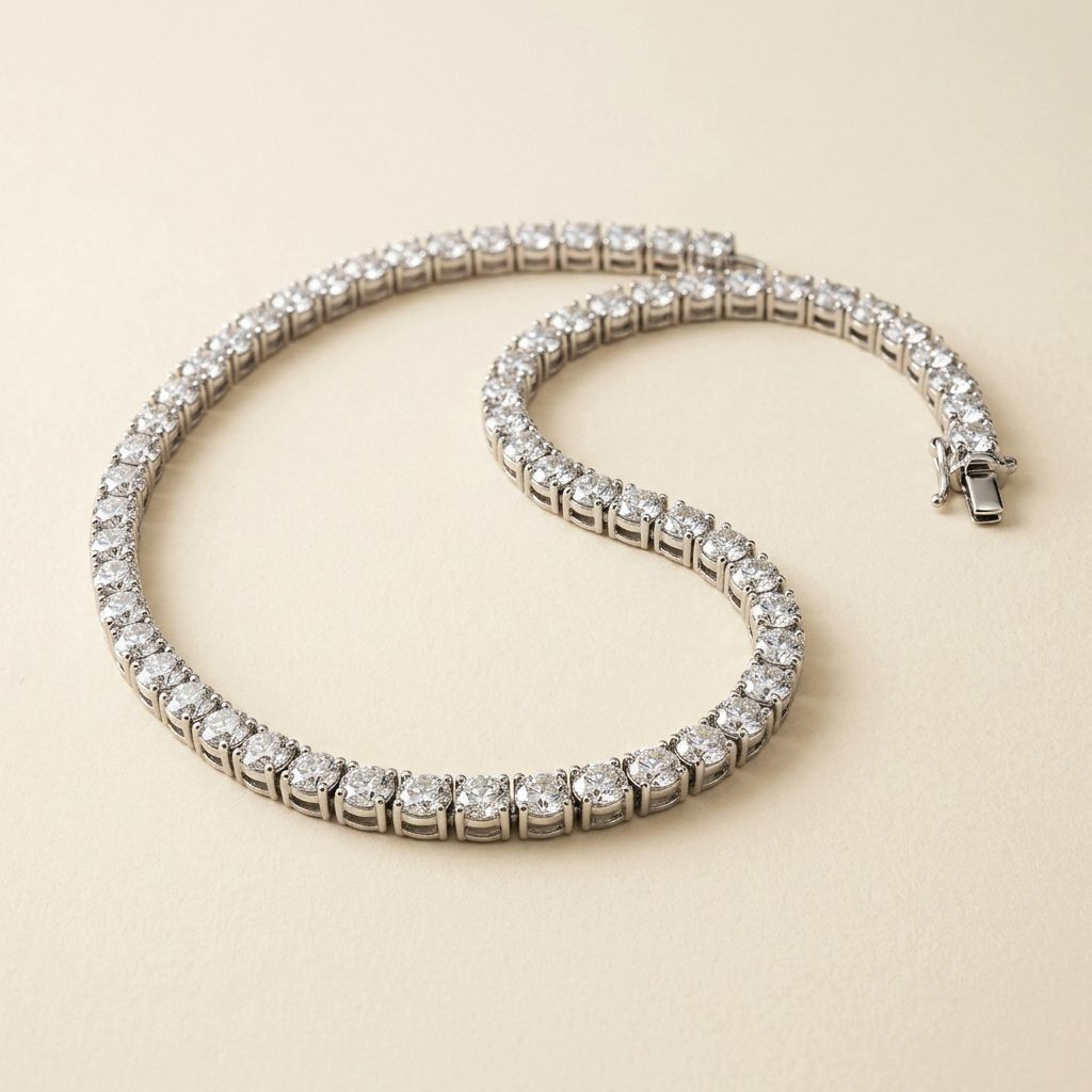 Diamond Tennis Necklace