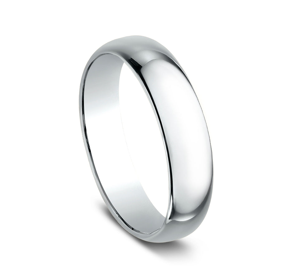 Traditional Oval Plain Band