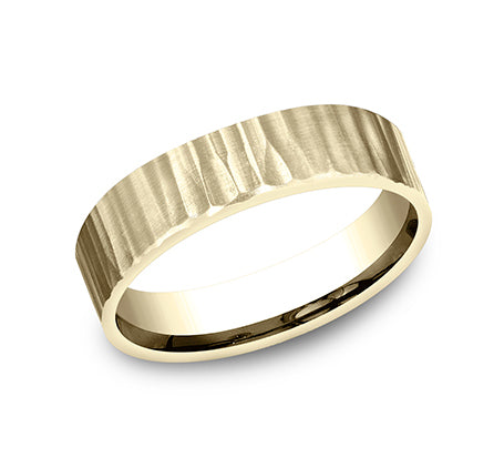 Flat Lite Vertical Hammered Band