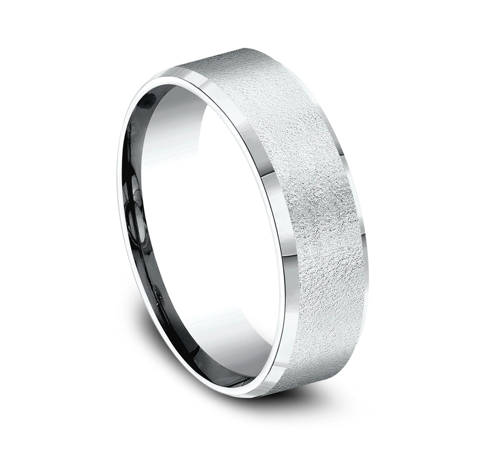 Slight Bevel Wire Brush Band
