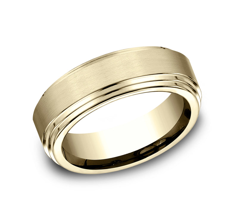 2Step Edge Band with Satin Center