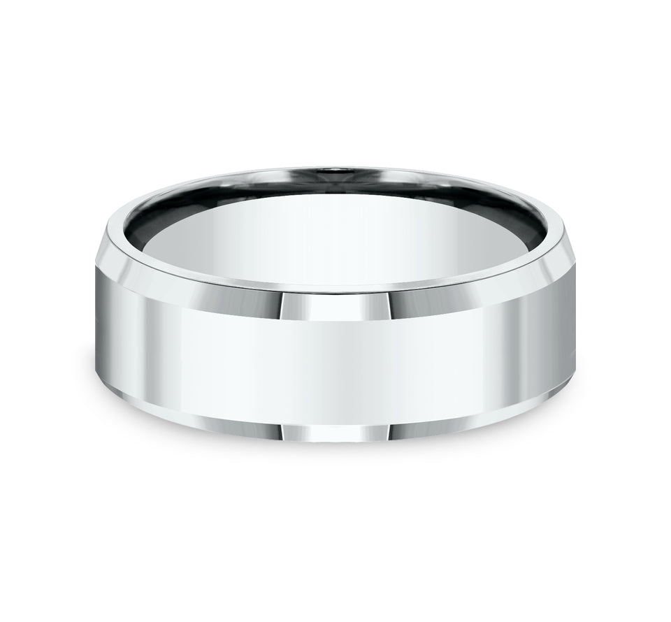 Beveled Edge All High Polish Band