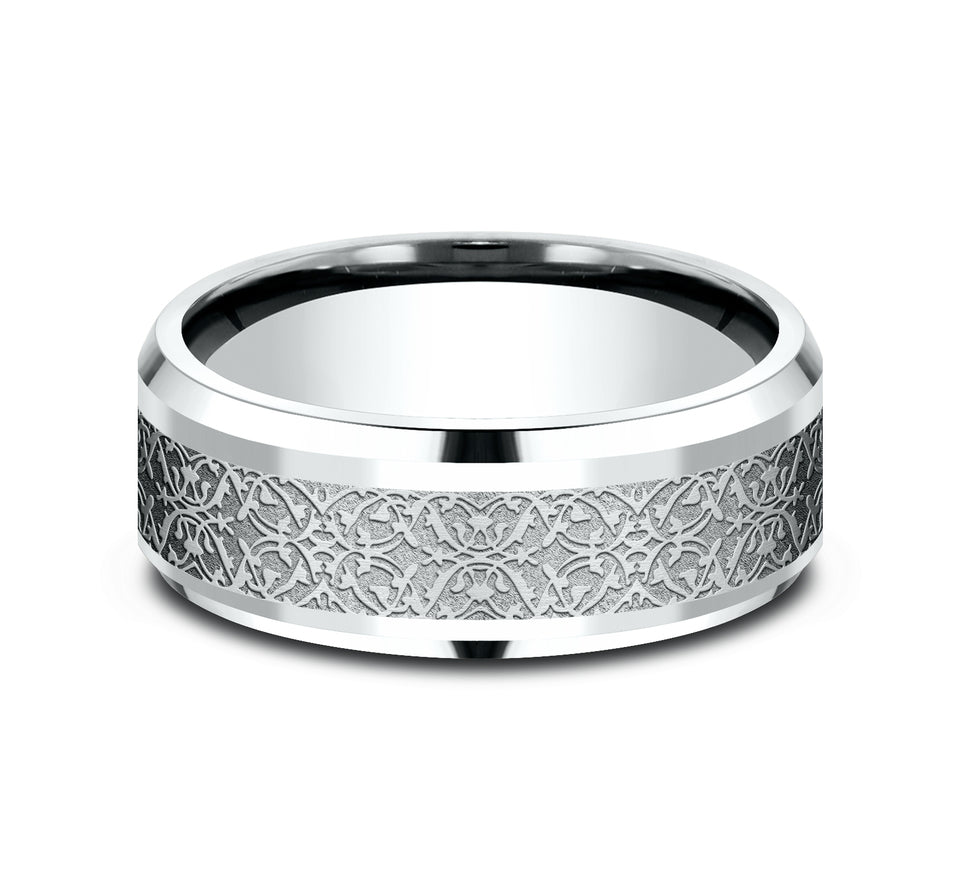 Drop Bevel Band with Ottoman Tile Center