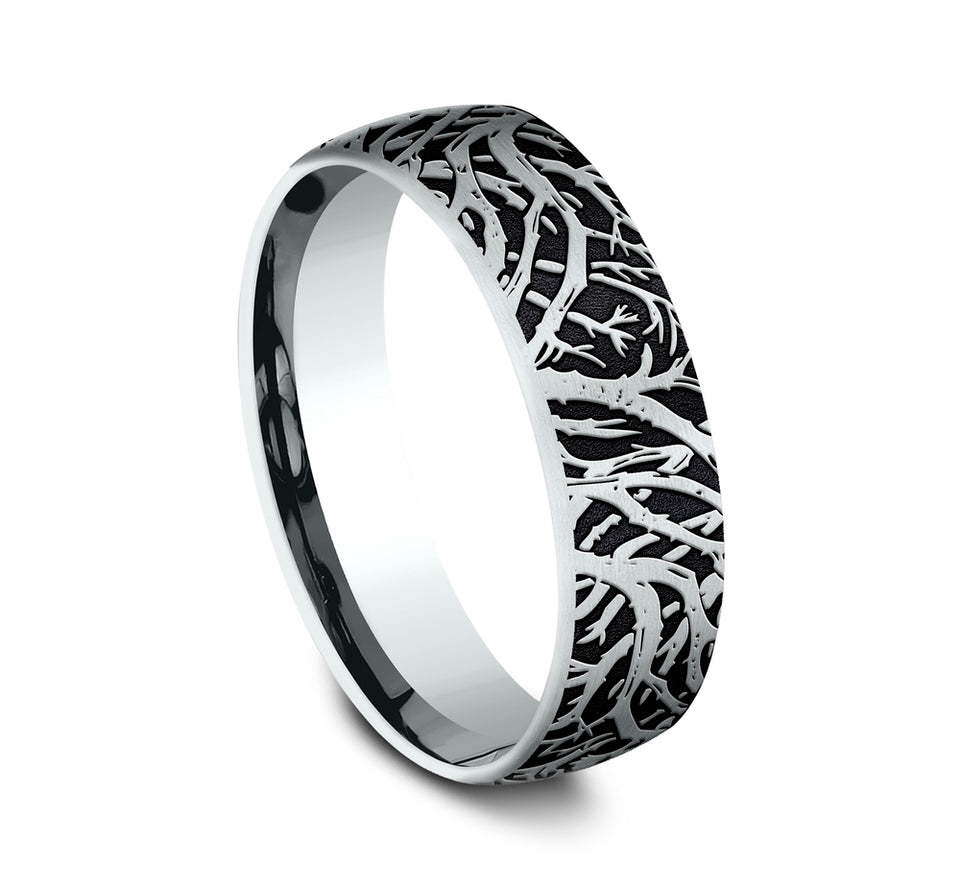Black Plated Enchanted Forest Band
