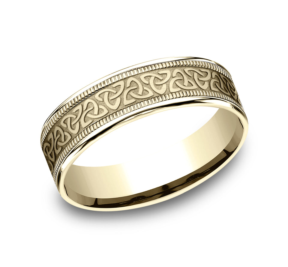 Thin Edge Love Knot Tri Band