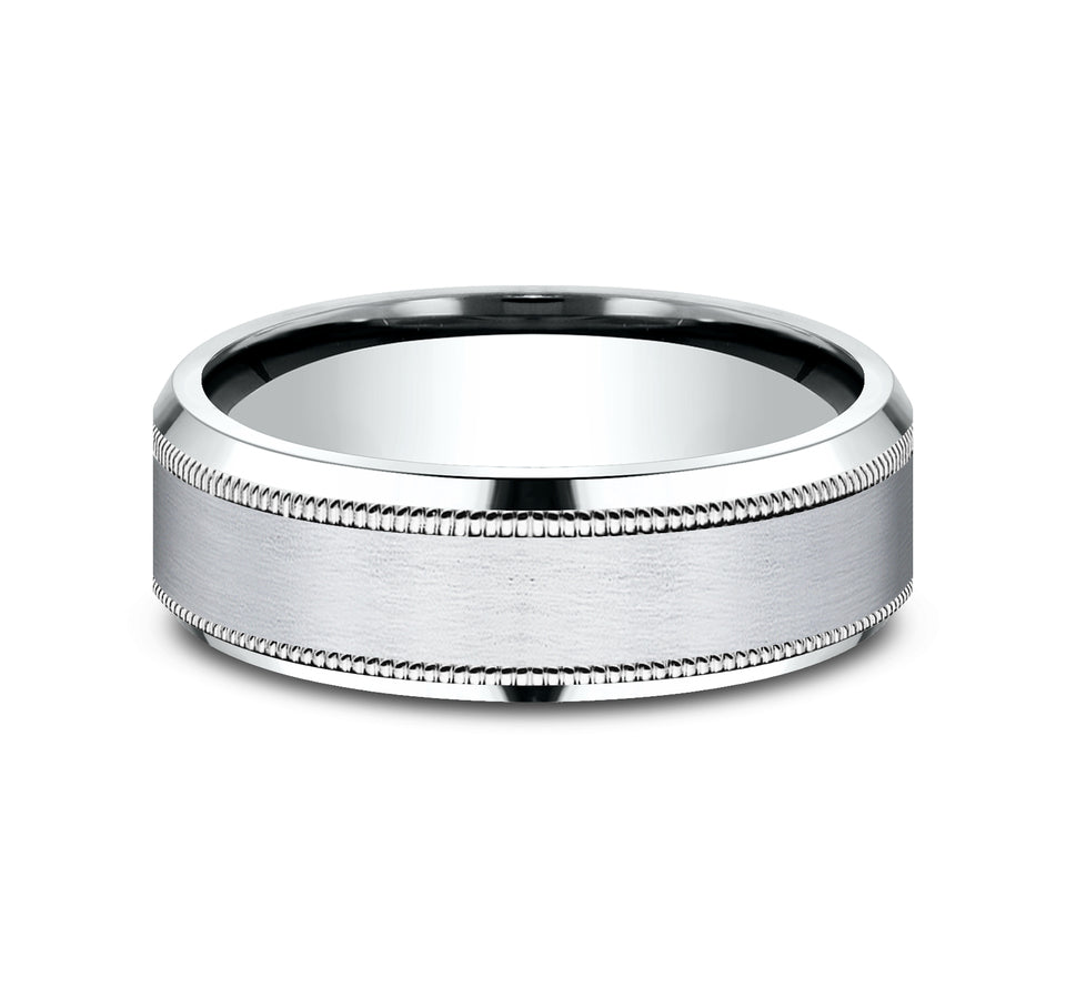 Bevel Milgrain Band