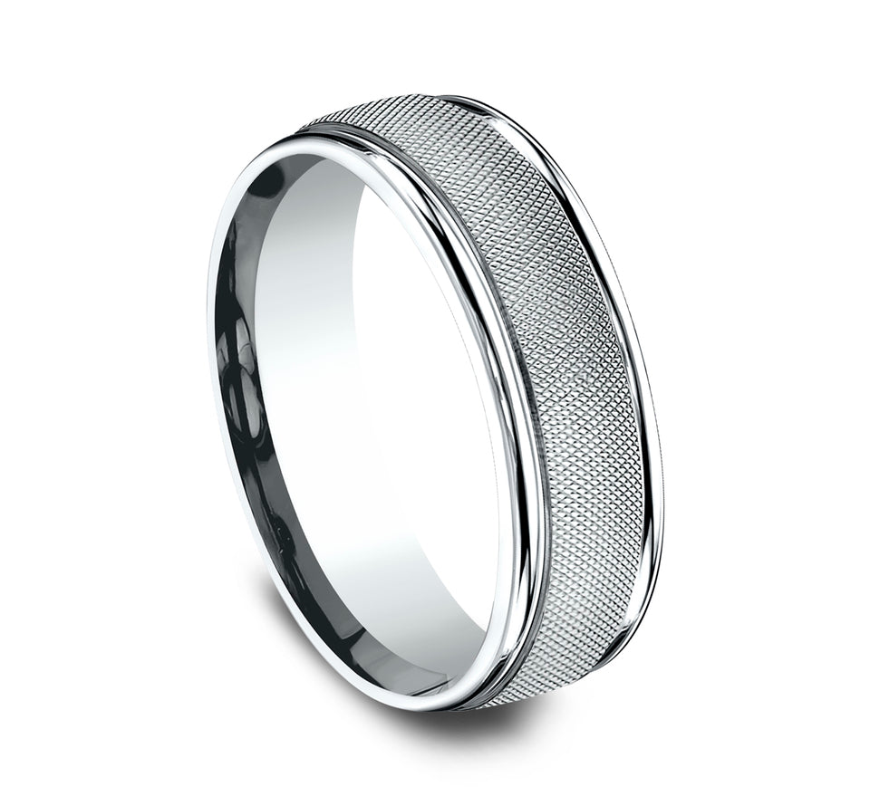 Round Edge Band with Florentine Center