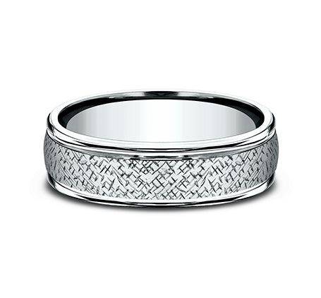Round Edge Band with Wired Hatch Center