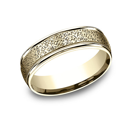 Round Edge Band with Wired Hatch Center