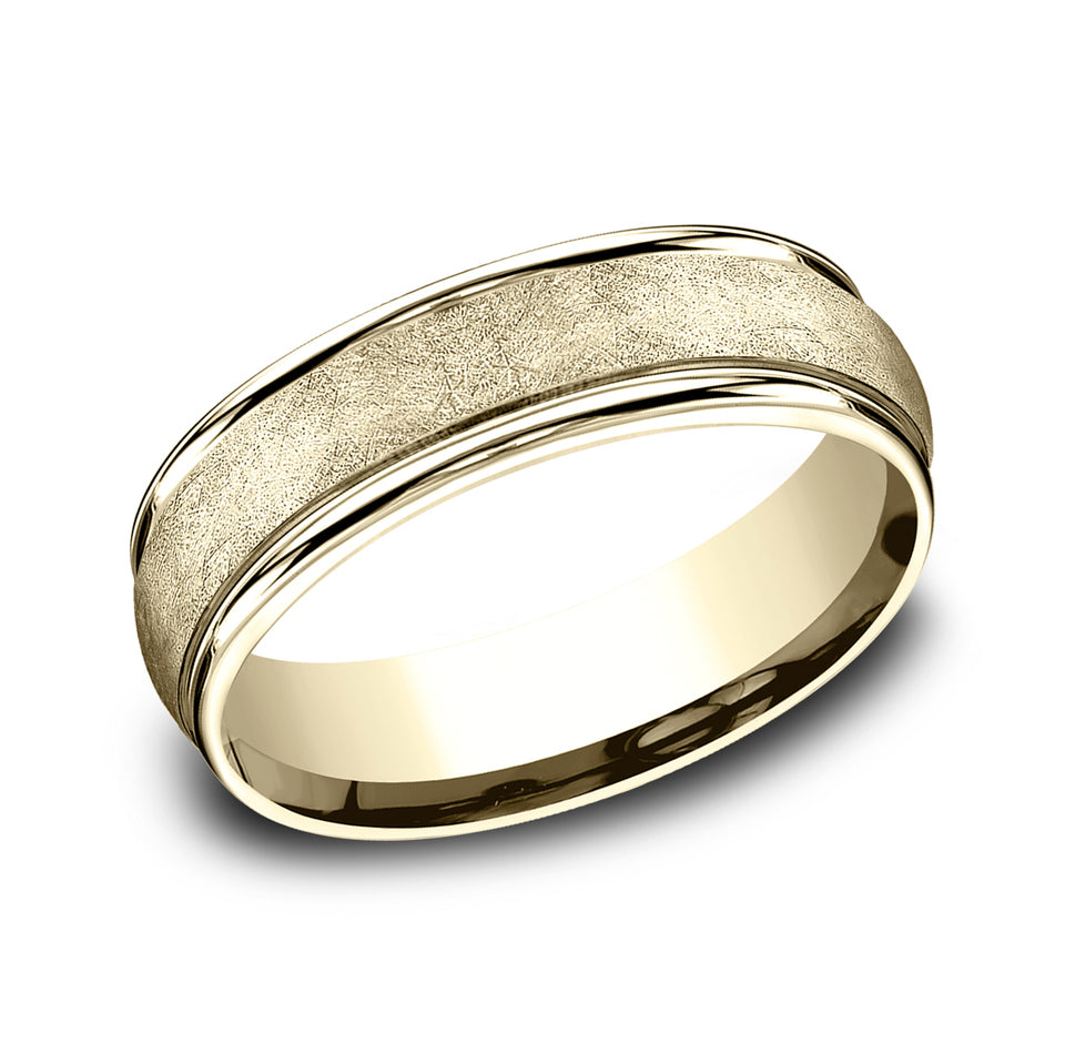 Round Edge Band with Swirl Center