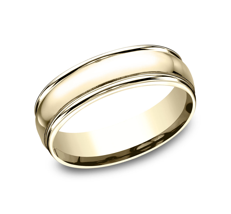 Light Comfort Fit Round Edge Band